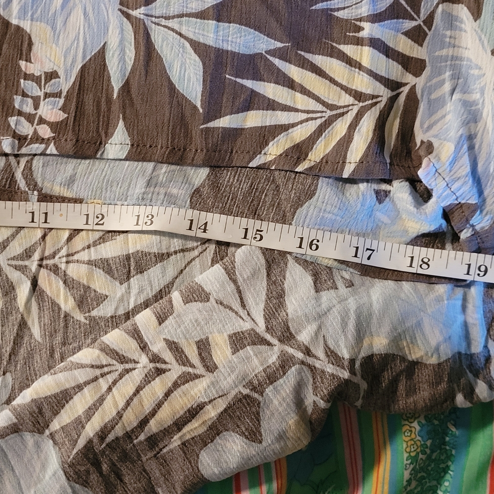 Torrid Brown and Blue Floral Jumpsuit - Picture 15 of 16